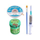 Relıfe Rl-402/ Krem Lehim Paste 183 C 40g Flux Lehim Toplama Ve Cp 2515 Lehim Emme Teli Elektronikçi Yardımcı Seti02