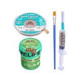 Relıfe Rl-402/ Krem Lehim Paste 183 C 40g Flux Lehim Toplama Ve Cp 3515 Lehim Emme Teli Elektronikçi Yardımcı Seti02