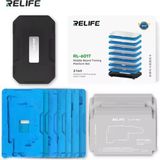 Relife RL-601T 31'i 1 Arada Orta Katman Kalay Dikme Bga Reballing Platform Seti (Iphone x – 17 Pro Max) - Gümüş - Gri