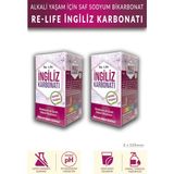 Relife Saf Ingiliz Karbonatı 125 gr Sodyum Bikarbonat Alkali Yaşam - 2 Adet