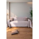 rellhome Pamuklu Dokulu Koltuk Şalı 170x300 cm Battal Boy – Saçaklı TV Battaniyesi & Dekoratif Koltuk Örtüsü