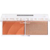 Relove By Revolution Toz Aydınlatıcı Colour Play Blushed Duo Queen Renkli Hacim