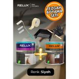 Relux Paint Tezgah Boyama Seti - Fayans Boyama Seti -Banyo Boyama Seti - Mermer Boyası - Boya Seti - Hediyeli