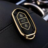 Rem Anahtar T10X T10F 3 Buton Smart Nano Anahtar Kılıfı - Siyah