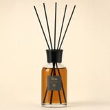Rem Home Amber 100 ml Fiber Çubuklu Oda Kokusu – Şeffaf Uzun Silindir Cam Şişe