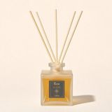 Rem Home Amber 200 ml Bambu Çubuklu Oda Kokusu – Buzlu Kare Cam Şişe