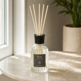 Rem Home Bebek Pudrası 100 ml Bambu Çubuklu Oda Kokusu – Şeffaf Uzun Silindir Cam Şişe - 3'li Set