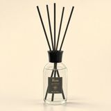 Rem Home Beyaz Sabun 100 ml Fiber Çubuklu Oda Kokusu – Şeffaf Uzun Silindir Cam Şişe