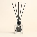 Rem Home Beyaz Sabun 100 ml Fiber Çubuklu Oda Kokusu – Silindir Oval Yuvarlak Cam Şişe