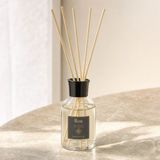 Rem Home Portakal Çiçeği 100 ml Bambu Çubuklu Oda Kokusu – Şeffaf Uzun Silindir Cam Şişe - 4'li Set