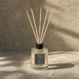 Rem Home Portakal Çiçeği 100 ml Bambu Çubuklu Oda Kokusu – Silindir Oval Yuvarlak Cam Şişe - 3'li Set