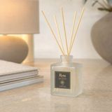 Rem Home Portakal Çiçeği 200 ml Bambu Çubuklu Oda Kokusu – Buzlu Kare Cam Şişe