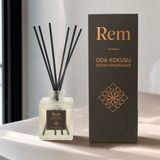 Rem Home Portakal Çiçeği 200 ml Fiber Çubuklu Oda Kokusu – Buzlu Kare Cam Şişe