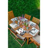 Rem Home Remhome 6 Lı Kara Kalem Rujlu Kadın Tasarımlı Amerikan Servis Seti - 35 x 45 - Renkli