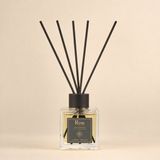 Rem Home Sandal Vanilya 100 ml Fiber Çubuklu Oda Kokusu – Kare Cam Şişe