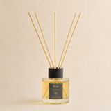Rem Home Sandal Vanilya 150 ml Bambu Çubuklu Oda Kokusu – Yuvarlak Silindir Cam Şişe
