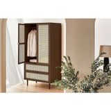 Rema-Design Ahşap Luka2 Gardırop