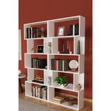Remaks Lılly 12 Raf Çocuk Odası Kitaplık Beyaz Renk 175 cm Yükseklik 120 cm Genişlik