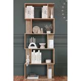 Remaks Lione 5 Raflı Asimetrik Kitaplık - Atlantikçam