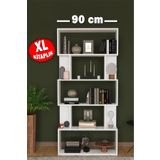 Remaks Xl 6 Raflı Kitaplık Beyaz