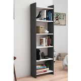 Remaks Yale 5 Raf Kitaplık Antrasit - Beyaz