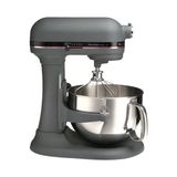 Remanufactured Kitchenaid Professional 6quart Stand Mixer, Krinkle Gray - Siyah