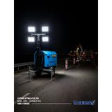 Remaş Mobil Aydınlatma Kulesi 4 X 250 Watt 8 Kva Portatif Işık Kulesi Işıldak Marşlı Dizel Jeneratör