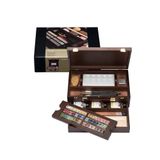 Rembrandt Professional Master Ahşap Kutu 42 Yarım Tablet Sulu Boya Seti + 14 Aksesuar