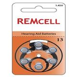 Remcell 13 Numara İşitme Cihaz Pili Kulaklık Pili 6'lı Blister-1 Paket
