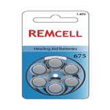 Remcell 675 Numara İşitme Cihaz Pili Kulaklık Pili 6'lı Blister-1 Paket