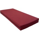Remege 40X90X5 Kreş Anaokulu Oyun Minderi Bahçe Dekorasyon Minderi - 40 x 90 x 5 cm - Bordo