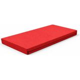 Remege 40X90X5 Kreş Anaokulu Oyun Minderi Bahçe Dekorasyon Minderi - Kırmızı - 40 x 90 x 5 cm