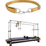 Remege Reformer Emniyet Kemeri, Pilates Reformer Emniyet Kayışı, Cadillac Reformer Emniyet Kemeri, Reformer Emniyet Halatı - Gold