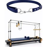 Remege Reformer Emniyet Kemeri, Pilates Reformer Emniyet Kayışı, Cadillac Reformer Emniyet Kemeri, Reformer Emniyet Halatı - Lacivert
