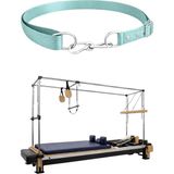 Remege Reformer Emniyet Kemeri, Pilates Reformer Emniyet Kayışı, Cadillac Reformer Emniyet Kemeri, Reformer Emniyet Halatı - Su Yeşili - Fıstık Yeşili - Haki