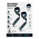 Remege Spor Malzemeleri Bilek Korumalı Halter Strap, Fitness Crossfit Halter Ağırlık Kaldırma Kayışı / Deadlift, Pull up, Barbel Row, Shrug Strap