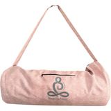Remege Yoga Products Duck Kumaş Mat Taşıma Çantası, 70 cm x 22 Cm, Silindir Yoga ve Fitness Çantası (Gül Kurusu) - -Olivine