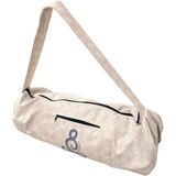 Remege Yoga Products Duck Kumaş Mat Taşıma Çantası, 70 cm x 22 Cm, Silindir Yoga ve Fitness Çantası (Vizon) - Standart - Çok Renkli