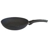 Remetta Granit Tekli 22 cm Siyah Tava