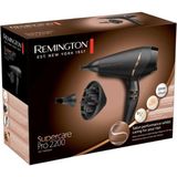 Remington AC7200 Süpercare Pro 2400 W AC Motor Saç Kurutma Makinesi Siyah 3 Hız Ayarı ile Profesyonel Kullanım