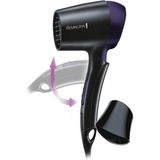 Remington D2400 1400 W Seyahat Tipi Saç Kurutma Makinesi 2 Kademe Isı ve Hız Ayarıyla - Siyah