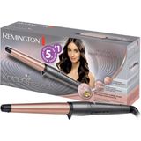 Remington Saç Maşası Keratin Protect , Konik, Yüksek Kaliteli Grip-Tech Seramik Kaplama, Gri/pembe A - Renkli