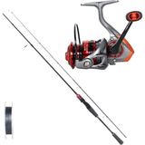Remixon Focus Rd 2.70M 5-35 gr 2 Parça Spin Kamış + RD3000M 5+1bb Makara Tam Takım Kıyı Hobi Seti