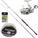 Remixon Prestige Red 210 cm 4-32 gr Karbon Kamış - Prestige 2000S 5+1 Bb Makina- Lrf - Spin Olta Seti