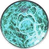 REMO DA-4390-SD-SC018 Darbuka Derisi Dx Serisi Skyndeep ClearTone 9inc 38inc Collar Crimped Hoop Turquoise Mist Desenli
