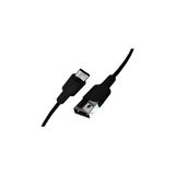 REMORAX Coral USB A-C Hızlı Şarj Kablosu (Siyah + Siyah Uç) (120 CM)