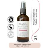 Remo's Natural Probiyotik Saç Sirkesi Gül &aloevera Arındırıcı Canlandırıcı&kolay Taranan Saçlar