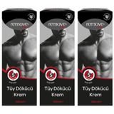 Remove 3x100 ml For Men Tüy Dökücü Krem