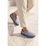Remsa Kadın Gümüş Detay Sabo Sandalet Terlik 195-Z-0032 Indigo-Gümüş - İndigo