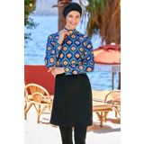 REMSA Likra Tam Kapalı Tesettür Mayo Leah 9233 Siyah
